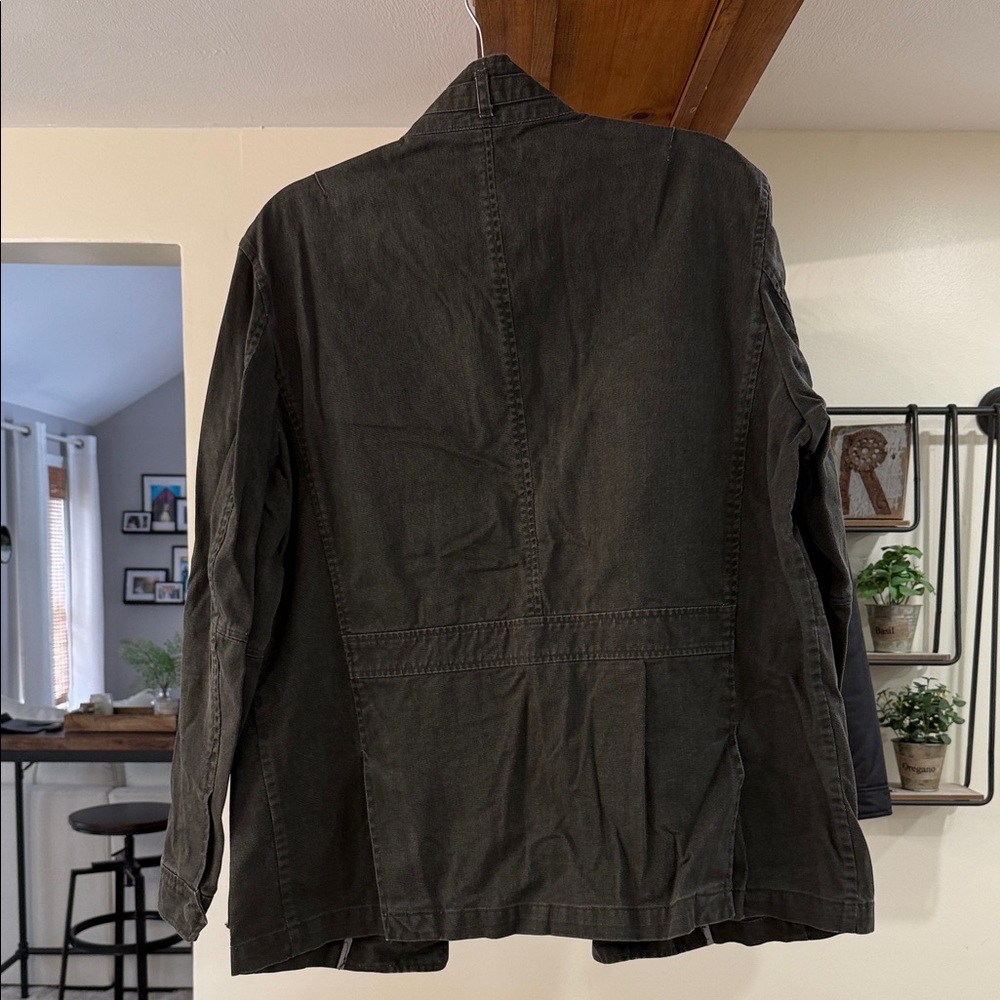 INC International Concepts Men's Black Military Field Jacket - Picture 4 of 4